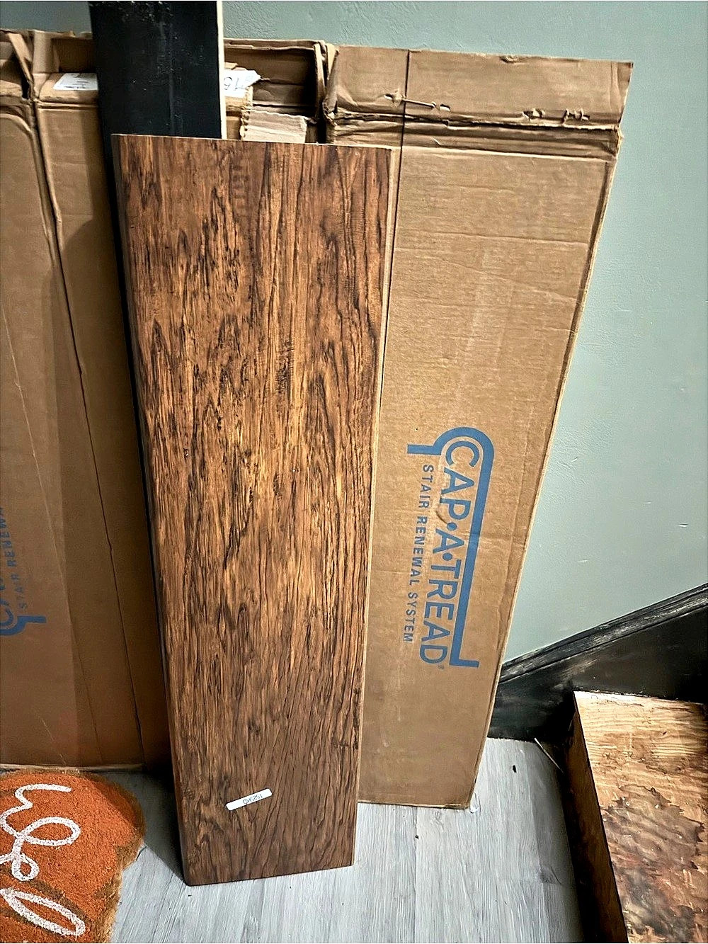 Capa-Tread Stair Renewal System Wood Stair Tread System 12 Total
